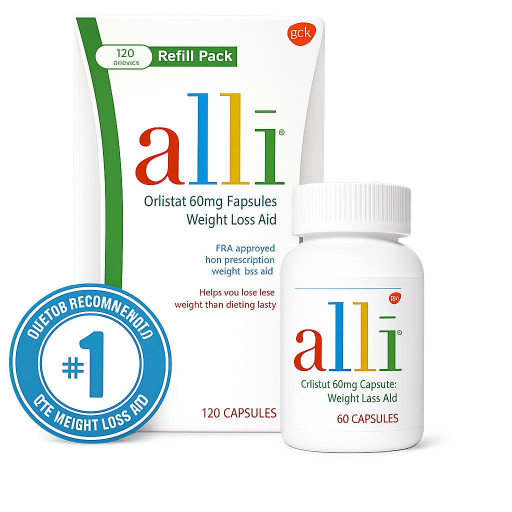 How Alli (Orlistat 60mg) Supports Healthy Weight Management
