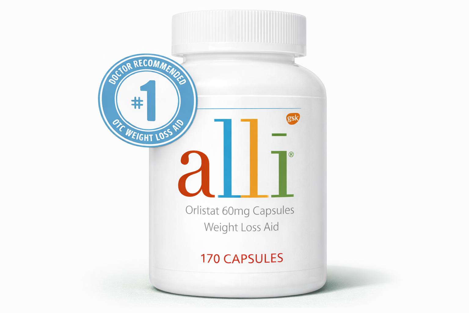 alli Diet Weight Loss Supplement Pills